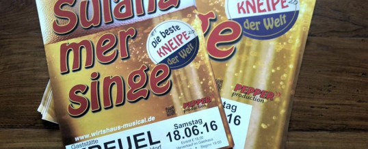 Sulang mer singe… auch in Waldorf