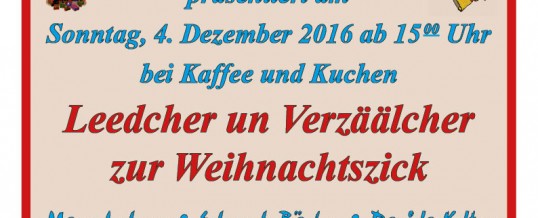 Weihnachtskonzerte 2016